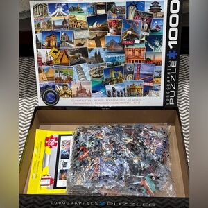 NEW! Eurographics Globetrotter 1000 Piece Puzzle BNIB Factory Sealed